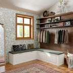 L Shape Storage Bench, Kitchen Breakfast Nook Bench, Backless Corner Bench Nook - Image 4