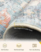RELEANY Area Rugs 2'6"x4' Kitchen Rugs Entry Rug Small Rugs - Image 3