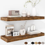 Fun Memories 24 Inch Floating Shelves by FunMemories