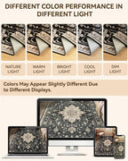RELEANY Area Rugs 2'x6' Runner Rug Non Slip Washable - Image 8