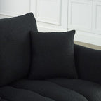 Antetek Teddy Sofa Set for Living Room, 2 Pieces Modern Deep Seat Oversized - Image 8