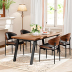 YaFiti Dining Chairs Set of 4, Dining Room and Kitchen Chairs, Mid Century - Image 9