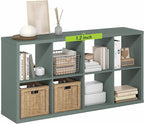 Furinno Cubicle Book Shelf, 8-Cube Bookshelf, Extra Thick Frame Horizontally & by Furinno-FitsYourSpaceFitsYourBudget