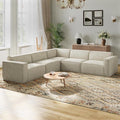 Novilla 109" Modular Sectional Sofa, No Assembly Cloud Sectional Couch by Novilla