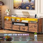 Furologee 55 Inch LED TV Stand for Bedroom - Image 3