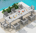 SERWALL Outdoor Dining Sets for 8, Outdoor Dining Sets for 8 Person by SERWALL