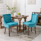 Modern Dining Chairs Set of 2, High Back Dining Chairs Side Chairs - Image 2