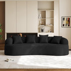 Oversized Sectional Sofa for Living Room, Modern Luxury Plush Chenille 4-Seater - Image 3