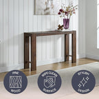 Alaterre Furniture Classic Solid Wood Console Table - Image 3