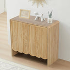 ORRD Sideboard Buffet Cabinet Set of 2, Accent Storage Cabinet - Image 6