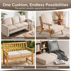 Codi Thick Replacement Couch Cushions, Upholstery Foam - Image 6