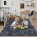 Fluffy 4x6 Area Rugs for Living Room Bedroom: Ultra Soft Shag Rug Non-Slip - Image 7