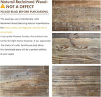 HOKYHOKY Reclaimed Solid Wood Console Table, Rectangular Couch Tables Behind - Image 3