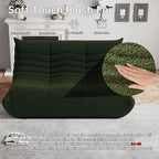 WHGBJA Bean Bag Chairs for Adults, Memory Foam Couch Loveseat Sofa Chair - Image 3