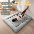 MAXYOYO Japanese Floor Mattress Futon Mattress, Thicken Futon Roll Up Guest - Image 3