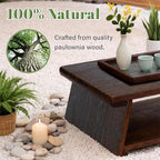 Japanese Low Floor Table Folding Coffee Tables - Image 5