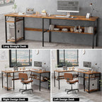 Unikito L Shaped Computer Desk - Image 6