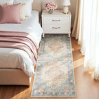 RELEANY Area Rugs 2'x6' Runner Rug Non Slip Washable - Image 3
