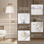 LuxSight Collection Floor Lamp for Living Room, Vintage Standing Lamp - Image 2