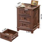 Joaxswe 18" Farmhouse Night Stand - Image 2