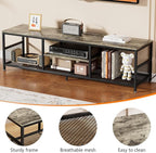 VECELO TV Stand with Power Outlets - Image 6