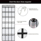 SAVERHO Over the Door Shoe Organizer, Hanging Shoe Organizer - Image 3