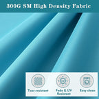 Chaise Lounge Cushion for Outdoor Furniture, Waterproof Fade and Tear Resistant - Image 2