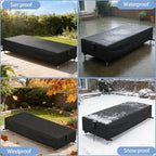 Chaise Lounge Covers, 1 Pack Waterproof Outdoor Lounge Chair Covers - Image 6