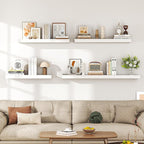 Dreamland 40" Floating Shelves for Wall, Wall-Mounted Shelves for Bedroom - Image 8