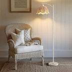 Oneach Rattan Floor Lamp for Living Room - Image 4