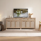 SICOTAS Rattan Sideboard Buffet Cabinet - Image 7