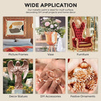 Nicpro Metallic Copper Acrylic Paint, 8.45oz/250ml Large Copper Leaf Paint - Image 4