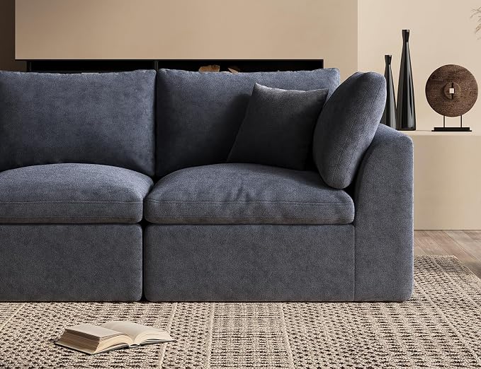 ohllob 78.9" Loveseat Sofa, Cloud Boneless Couches - Image 5