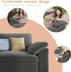 EASE MOOSE Oversized Sectional Modular Sofa, Large L Shape Sectional Couch Wide - Image 9