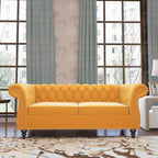 QHITTY 2 Piece Living Room Set, Sectional Chesterfield Sofa Chair Contemporary - Image 8