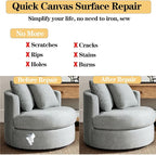 Canvas Repair Patch 8 x12 Inch, Self-Adhesive Waterproof Linen Repair Patches - Image 4