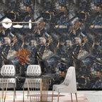 Black Marble Contact Paper Waterproof Removable Peel and Stick Wallpaper Film - Image 7