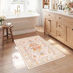 RELEANY Area Rugs 2'6"x4' Kitchen Rugs Entry Rug Small Rugs by RELEANY