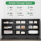 Xixini Fluted Dresser for Bedroom - Image 3