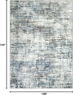 9x12 Area Rugs Washable Rug: Modern Abstract Living Room Rug Soft Anti-Skid - Image 2