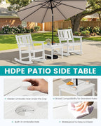 SERWALL Outdoor Rocking Chairs Set of 2 - Image 8
