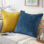 decorUhome Summer Couch Throw Pillow Covers 20x20 Set of 2, Decorative Soft - Image 5