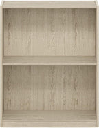 Furinno Gruen 2-Tier Open Shelf Bookcase, Metropolitan Pine - Image 6