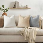 decorUhome Summer Couch Euro Sham Throw Pillow Covers 26x26 Set of 2, - Image 4