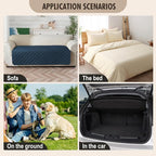 Genina Waterproof Couch Cover, Washable Anti-Slip 78inch Sofa Covers - Image 5