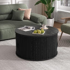 SULIVES Round Coffee Table - Image 6