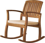 Christopher Knight Home Selma Acacia Rocking Chairs - Image 9