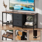 TV Stand Suitable for TVs up to 55 Inches, Entertainment Center - Image 4
