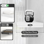 Fun Memories Floating Shelves 55 Inch Long, 9.3 Inch Deep Classic Crown Molding - Image 4