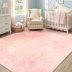 RELEANY Washable Area Rugs 8'x10' Non-Slip Modern Abstract Soft - Image 2